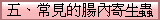五、常見的腸內寄生蟲
